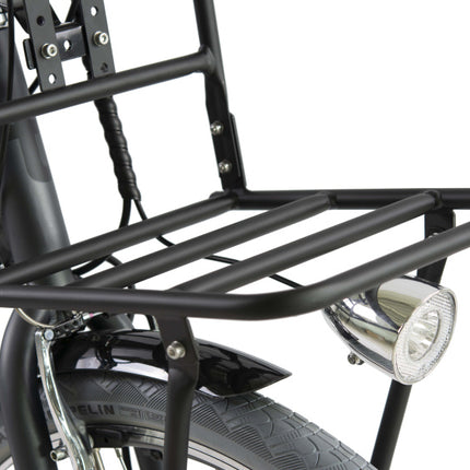 Tretwerk E-Cargo Dames 7V V-Brakes antraciet 49 cm 28 inch