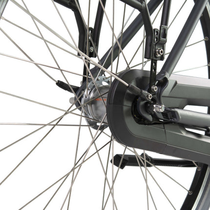 Tretwerk E-Cargo Dames 7V V-Brakes antraciet 49 cm 28 inch