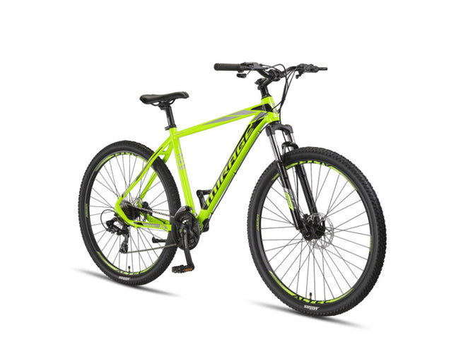 Umit Mirage Mtb Unisex 21V Hydraulische Schijfrem lime/zwart 50 cm 29 inch