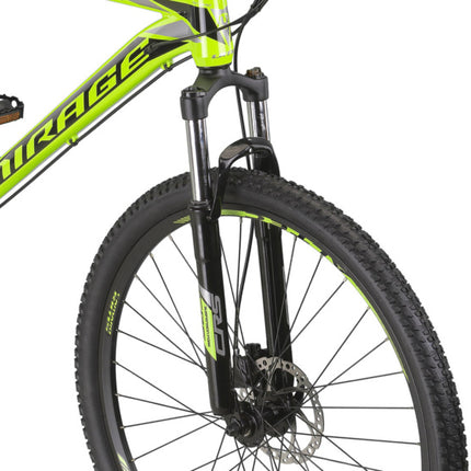 Umit Mirage Mtb Unisex 21V Hydraulische Schijfrem lime/zwart 50 cm 29 inch