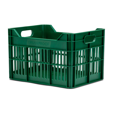 Urban Proof Junior Fietskrat 15 Liter Gerecycled Kunststof Retro Green