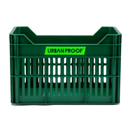 Urban Proof Junior Fietskrat 15 Liter Gerecycled Kunststof Retro Green