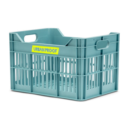 Urban Proof Junior Fietskrat 15 Liter Gerecycled Kunststof Retro Green