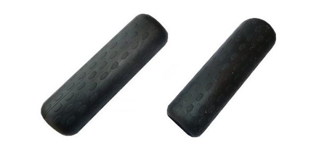 Vredestein Handvaten Imitatie Dik Model Zwart 2 Stuks