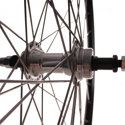 Roland Achterwiel 28 Inch Zac2000 Rvs Zwart