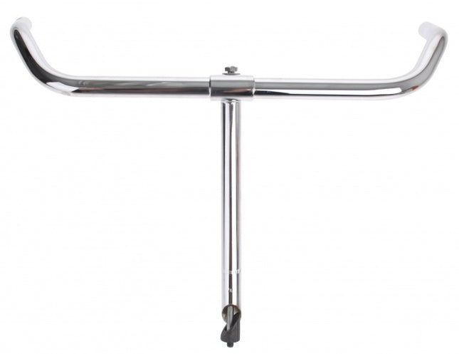 Humpert Stuur Omafiets Xl Grepen 22,2 / 550 / 22,2 Mm Zilver