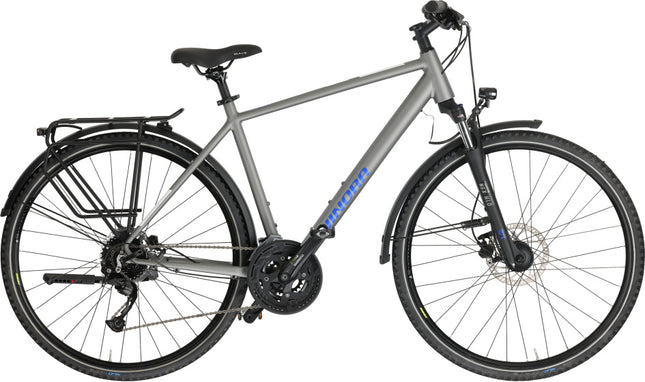 Winora Domingo 27 Heren 27V grijs 56 cm 28 inch