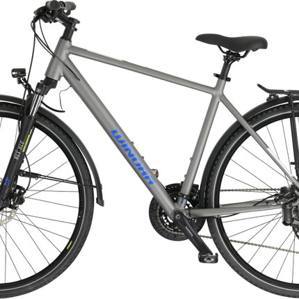 Winora Domingo 27 Heren 27V grijs 56 cm 28 inch