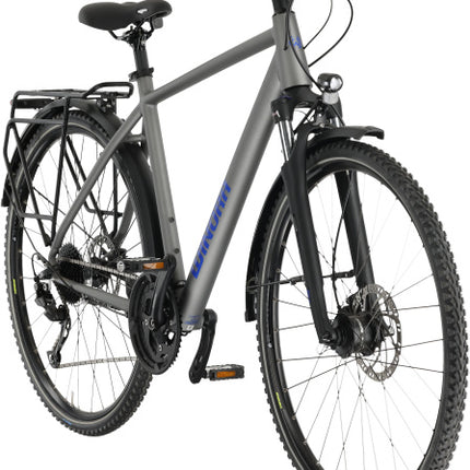 Winora Domingo 27 Heren 27V grijs 56 cm 28 inch